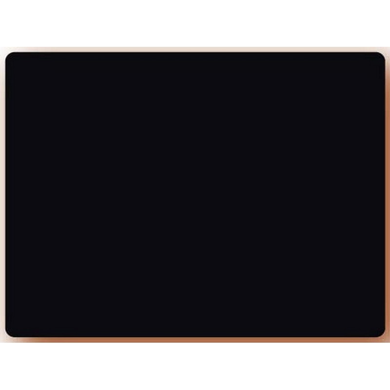 Ardoise Noire Double Face Avec Cadre Bois - Dimensions 341 X 260 Mm - Pour Craie - Trous De Suspension Inclus - 5