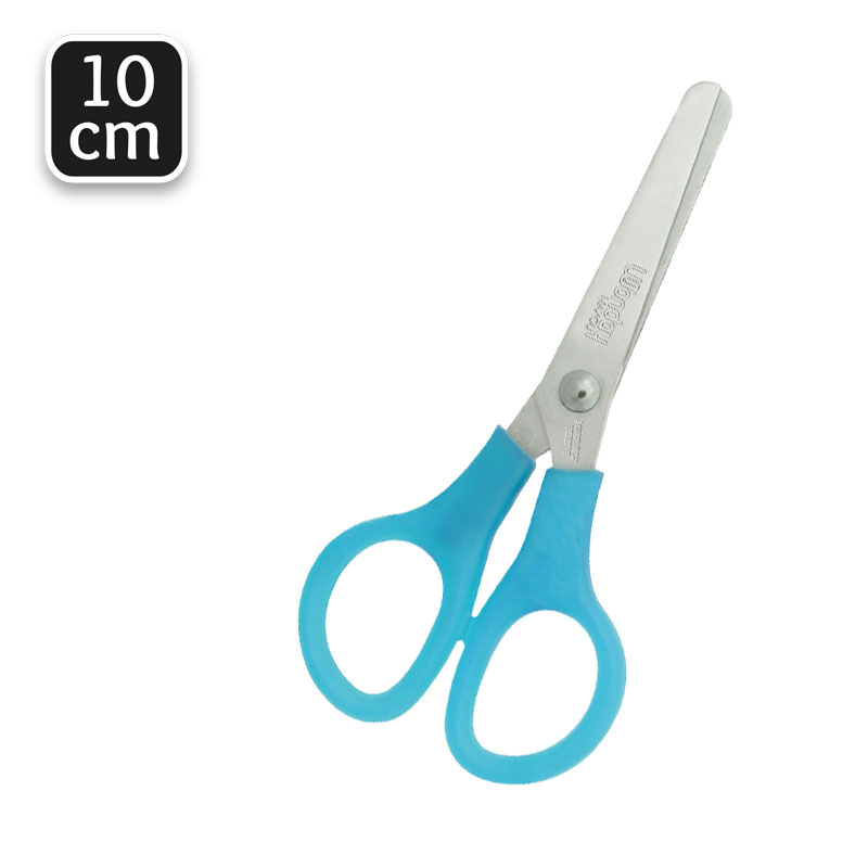 Ciseaux Bout Rond 10 Cm Ambidextres - Pour Enfants, Droitiers Et Gauchers
